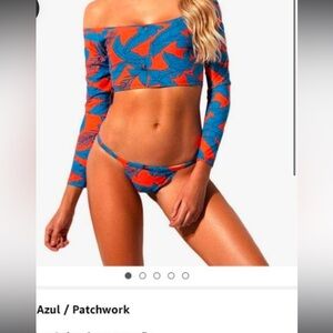 Off the shoulder swimsuit